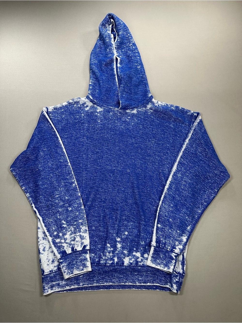 Michael Lauren Tyrese Drop Shoulder Hoodie, Burnout Fabric Design - Women XS
